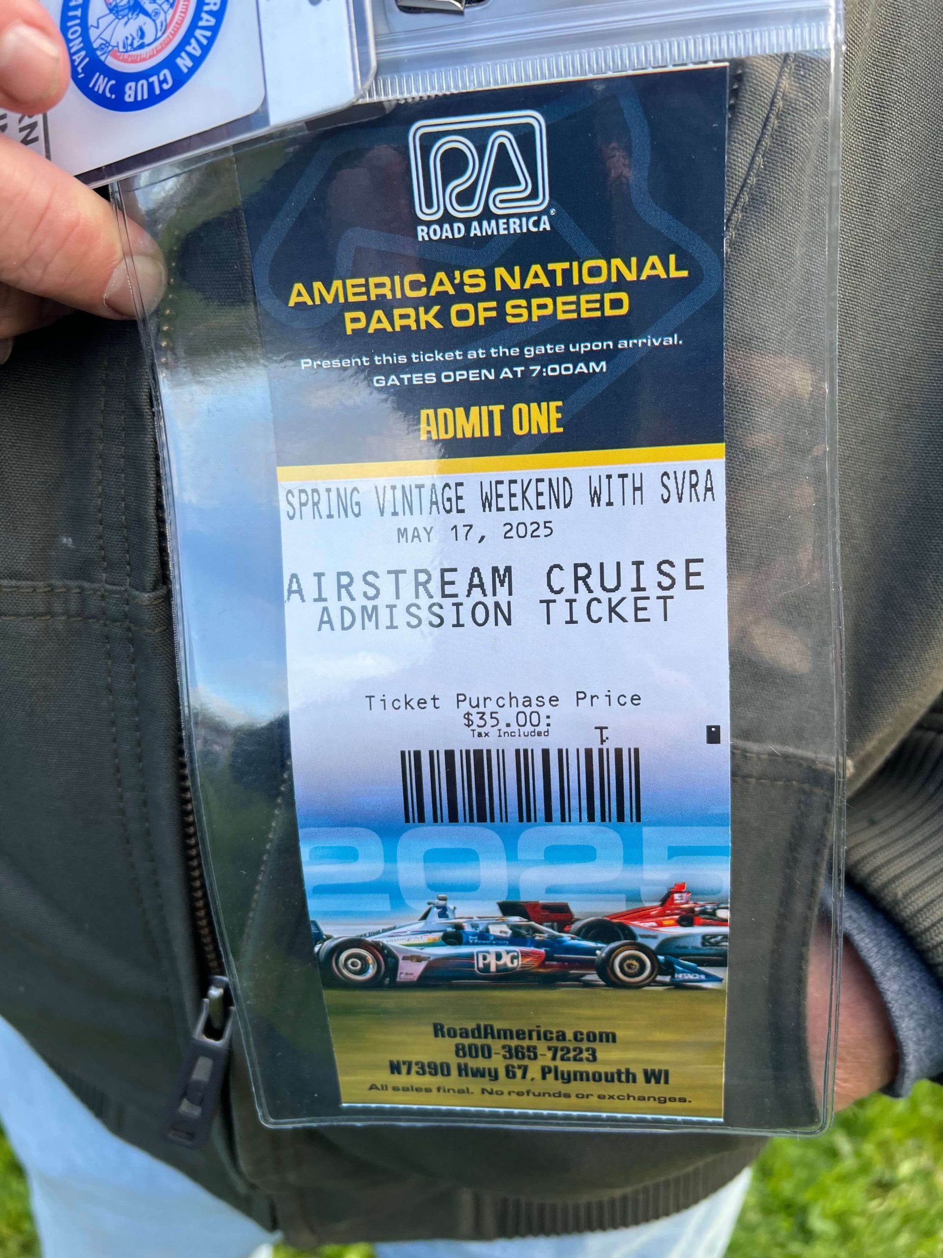 Rivet Life travelers at Road America, May 2025.